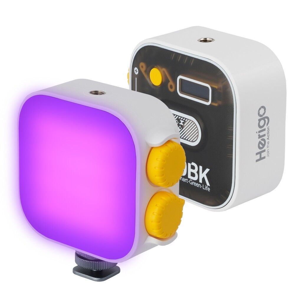 نور ثابت آر جی بی هریگو Herigo HR-PH002 RGB Mini LED Video